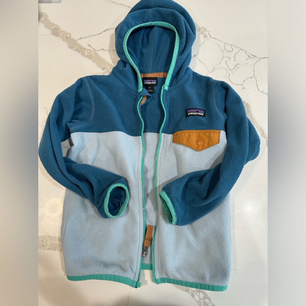 Kids 4t Patagonia fleece zip up